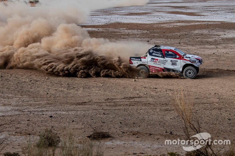 301# Toyota Gazoo Racing Toyota Hilux: Fernando Alonso, Giniel de Villiers