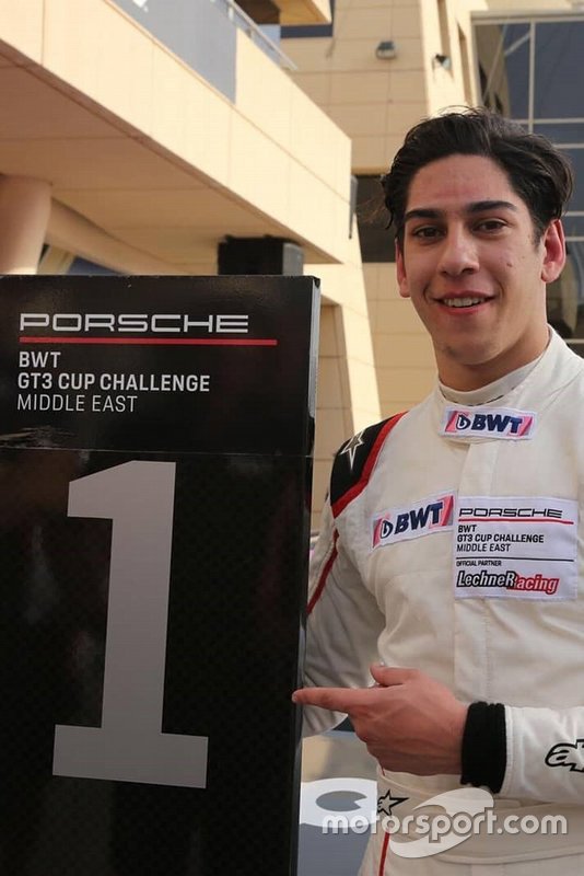 Yarış galibi Berkay Besler, Toksport WRT, Porsche 911 GT3