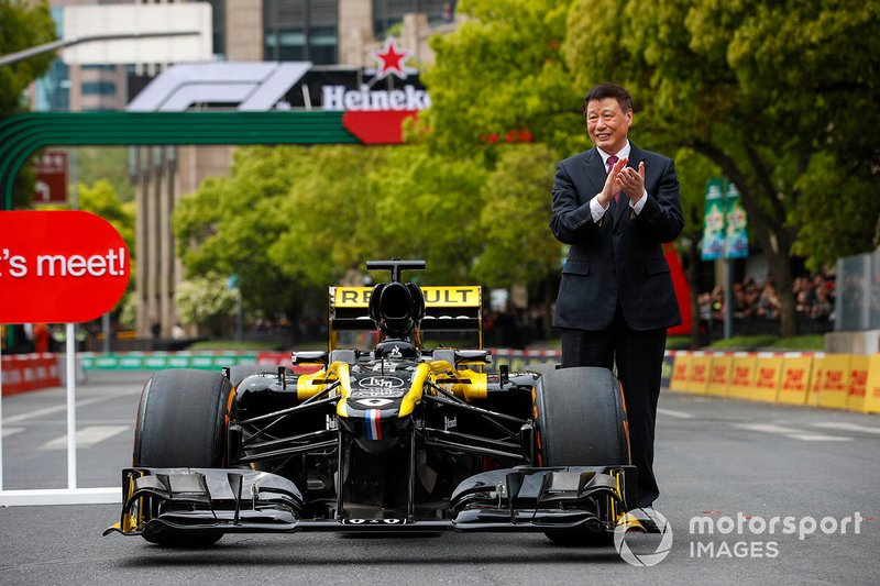 Unveiling car