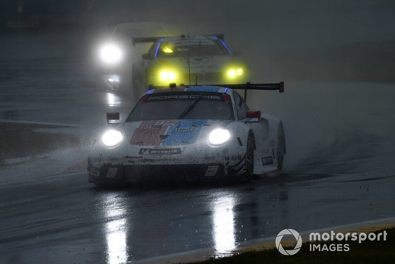 #912 Porsche GT Team Porsche 911 RSR, GTLM: Mathieu Jaminet, Earl Bamber, Laurens Vanthoor