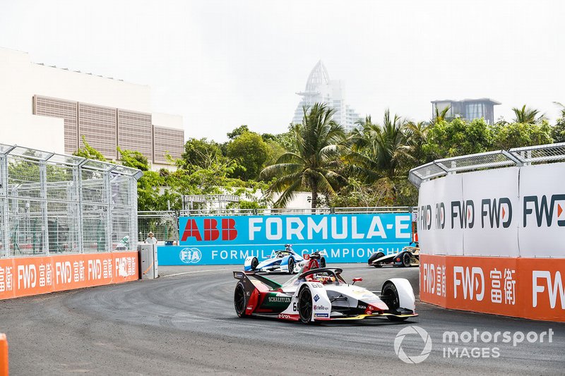 Daniel Abt, Audi Sport ABT Schaeffler, Audi e-tron FE05, Alexander Sims, BMW I Andretti Motorsports, BMW iFE.18