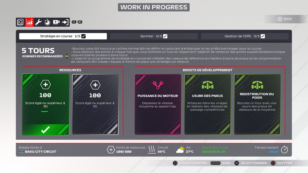 Captura de pantalla del videojuego F1 2021