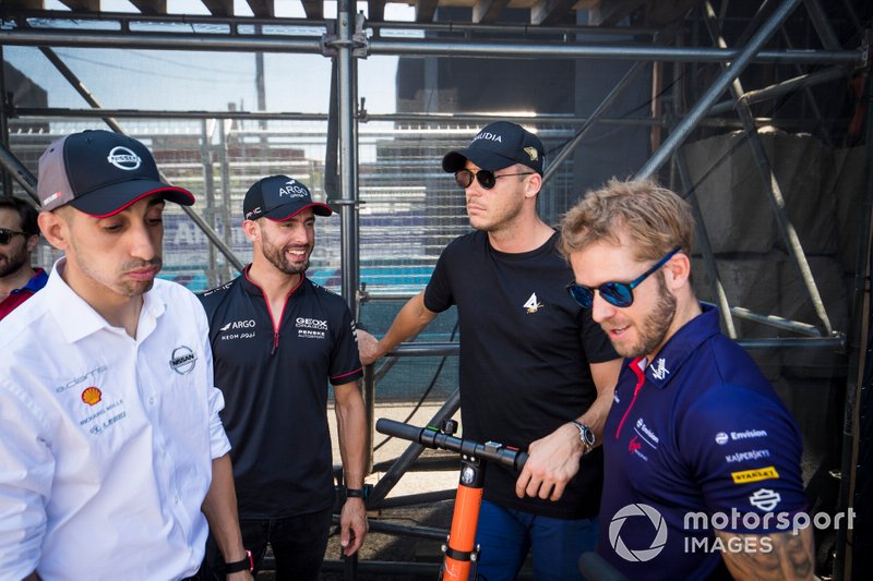Sébastien Buemi, Nissan e.Dams, Jose Maria Lopez, Dragon Racing, Andre Lotterer, DS TECHEETAH, Sam Bird, Envision Virgin Racing