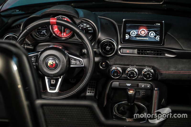 Abarth 124 rally Tribute, dettaglio