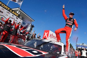 Race Winner Christopher Bell, Joe Gibbs Racing, Toyota Supra Ruud