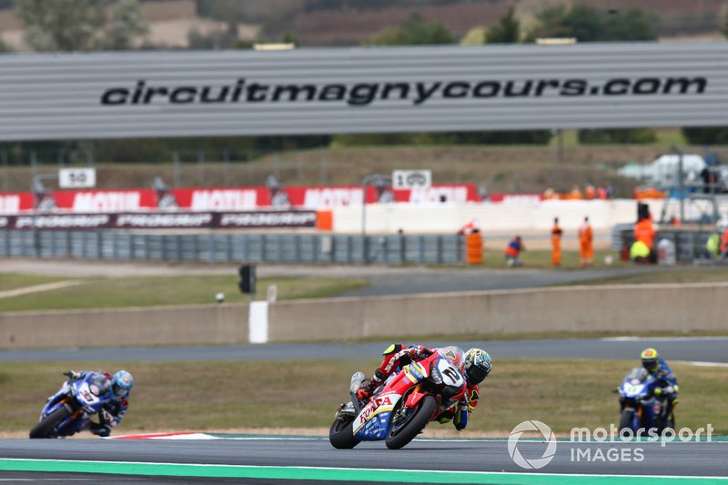 Leon Camier, Honda WSBK Team, Marco Melandri, GRT Yamaha WorldSBK, Sandro Cortese, GRT Yamaha WorldSBK