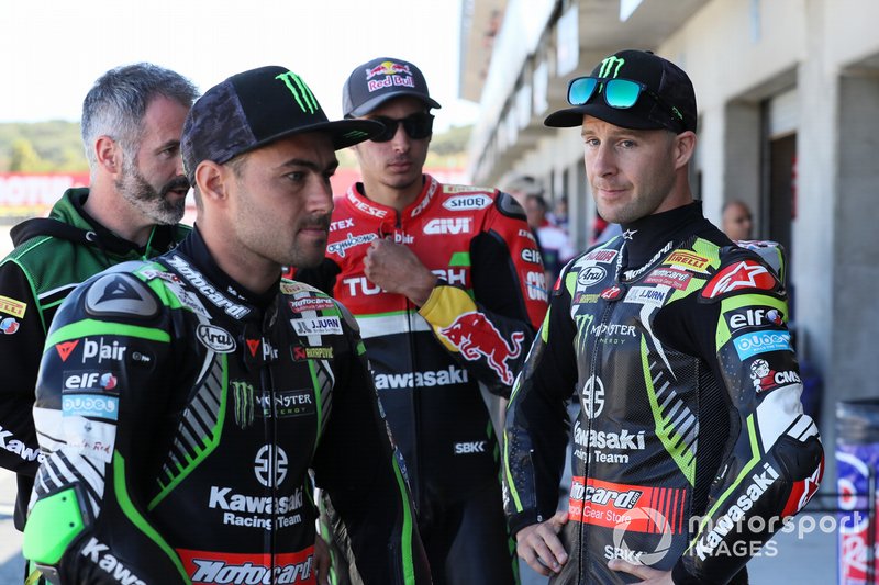Jonathan Rea, Kawasaki Racing Team, Leon Haslam, Kawasaki Racing Team