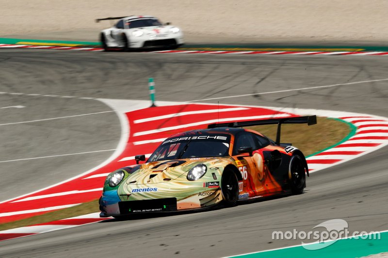 #56 Team Project 1 Porsche 911 RSR: Egidio Perfetti, Jörg Bergmeister, Matteo Cairoli, David Heinemeier Hansson