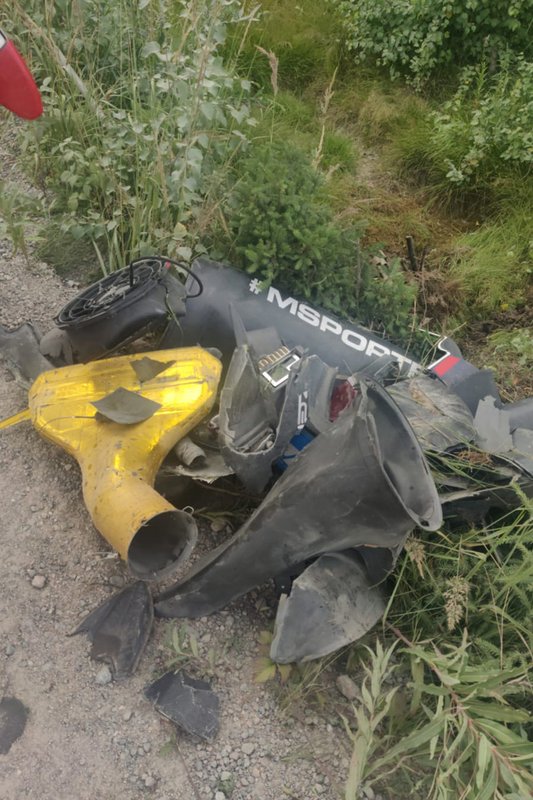 Crash of Hayden Paddon, M-Sport