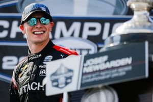 Josef Newgarden, Team Penske Chevrolet celebrates winning the NTT IndyCar championship