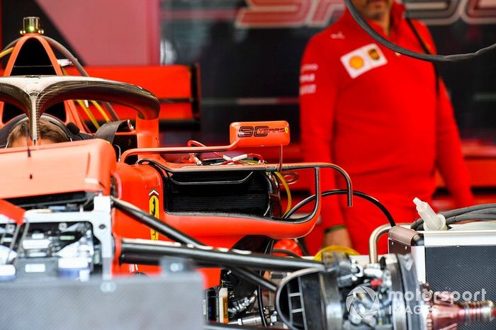 Pontón del Ferrari SF90 