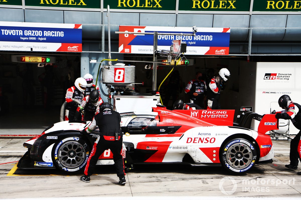 #8 Toyota Gazoo Racing Toyota GR010 - Hybrid: Sebastien Buemi, Kazuki Nakajima, Brendon Hartley