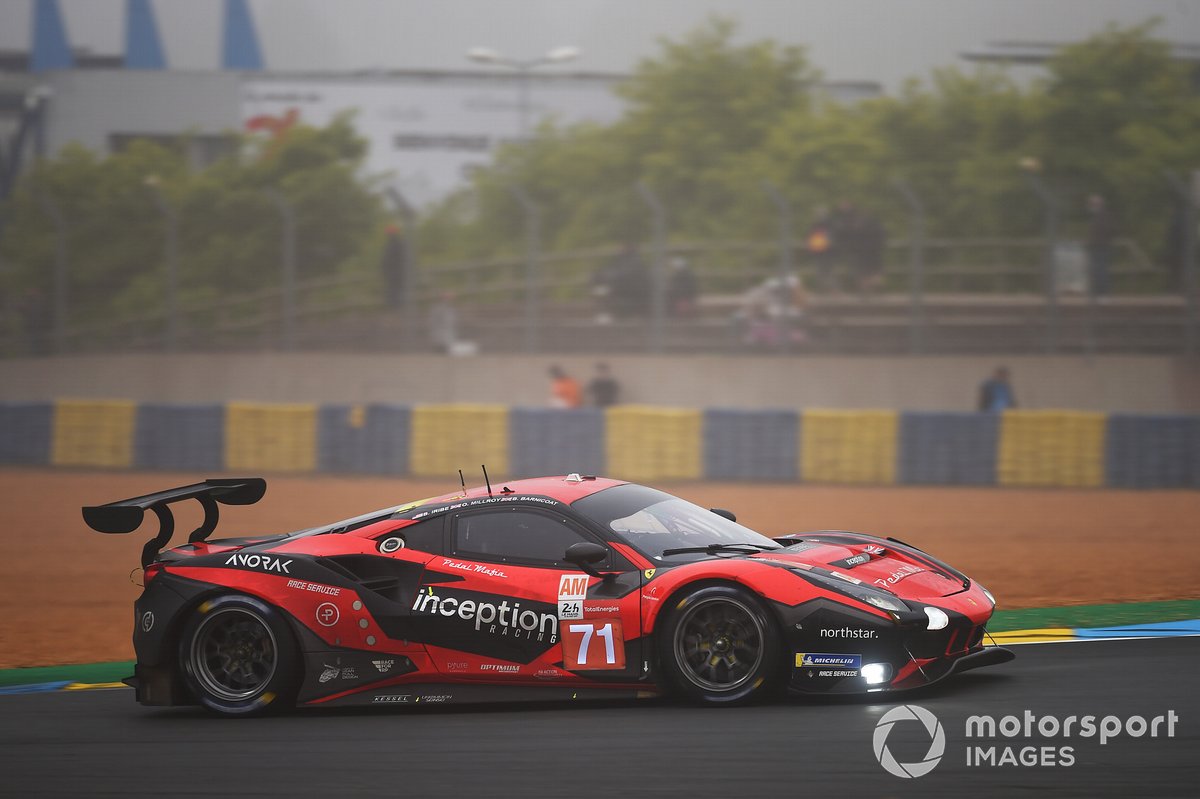 #71 Inception Racing Ferrari 488 GTE EVO LMGTE Am, Brendan Iribe, Ollie Millroy, Ben Barnicoat