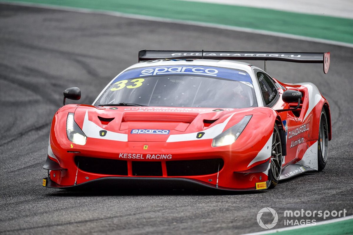 #33 Kessel Racing, Ferrari 488 GT3 Evo: Murat Cuhadaroglu, David Fumanelli