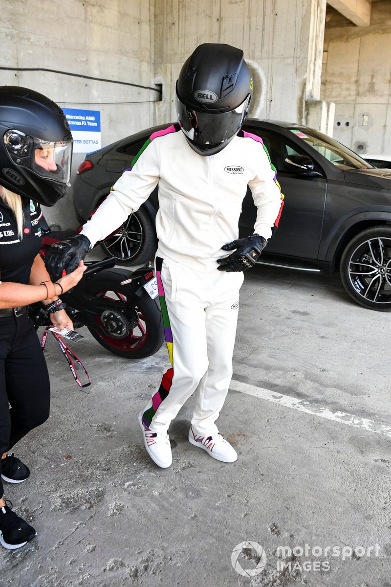 Angela Cullen, fisio de Lewis Hamilton y Lewis Hamilton, Mercedes