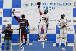 Podio: Gianmarco Quaresmini, Tsunami RT, Aldo Festante, Ombra Racing, Enrico Fulgenzi, EF Racing