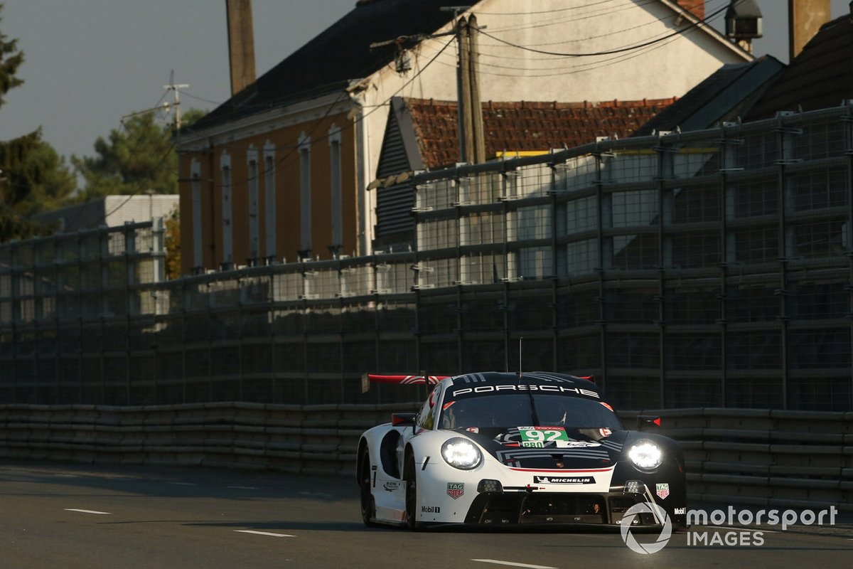 #92 Porsche GT Team Porsche 911 RSR: Michael Christensen, Kevin Estre, Laurens Vanthoor