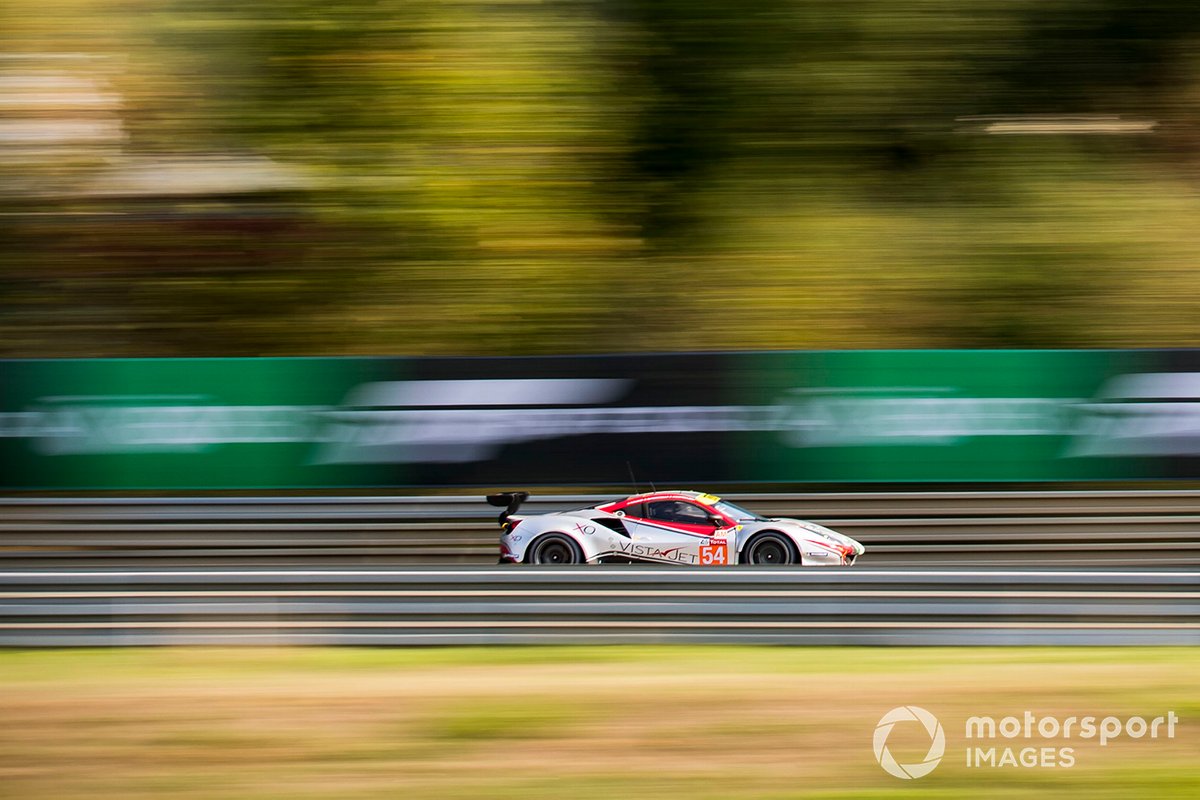 #54 AF Corse Ferrari 488 GTE EVO: Thomas Flohr, Francesco Castellacci, Giancarlo Fisichella