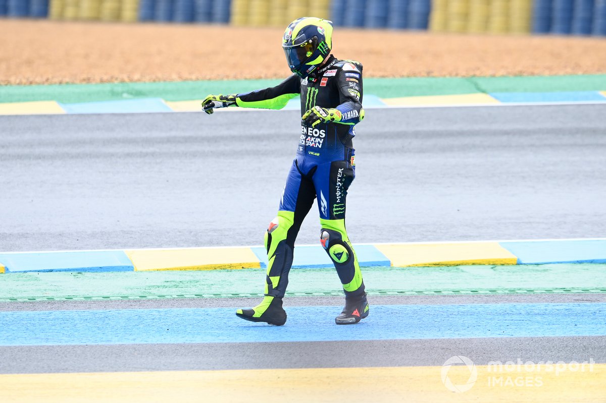 Caída de Valentino Rossi, Yamaha Factory Racing
