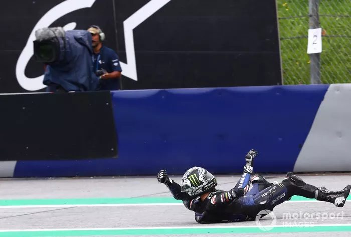 Caída de Maverick Viñales, Yamaha Factory Racing 