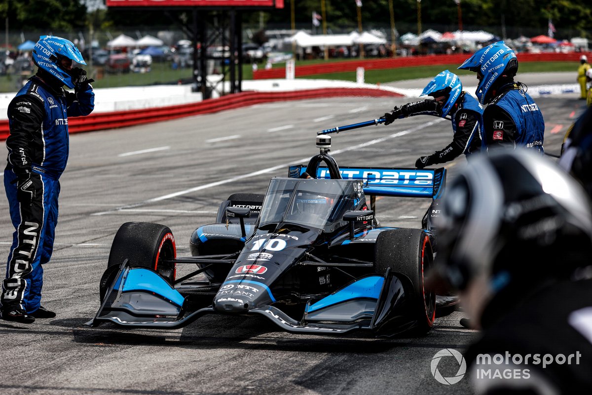 Felix Rosenqvist, Chip Ganassi Racing Honda,