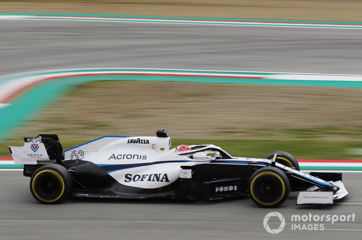 2020: Williams-Mercedes FW43 (tatsächliches Design)