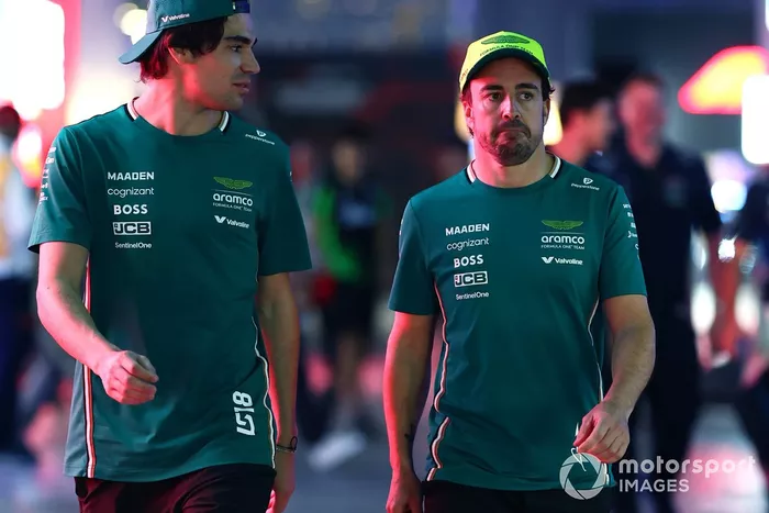 Lance Stroll, Aston Martin Racing, Fernando Alonso, Aston Martin Racing