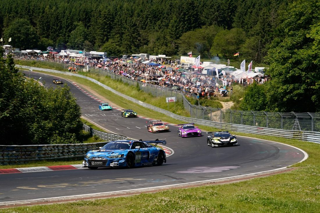 #1 Scherer Sport PHX Audi R8 LMS GT3 evo II: Christopher Haase, Luca Ludwig, Markus Winkelhock