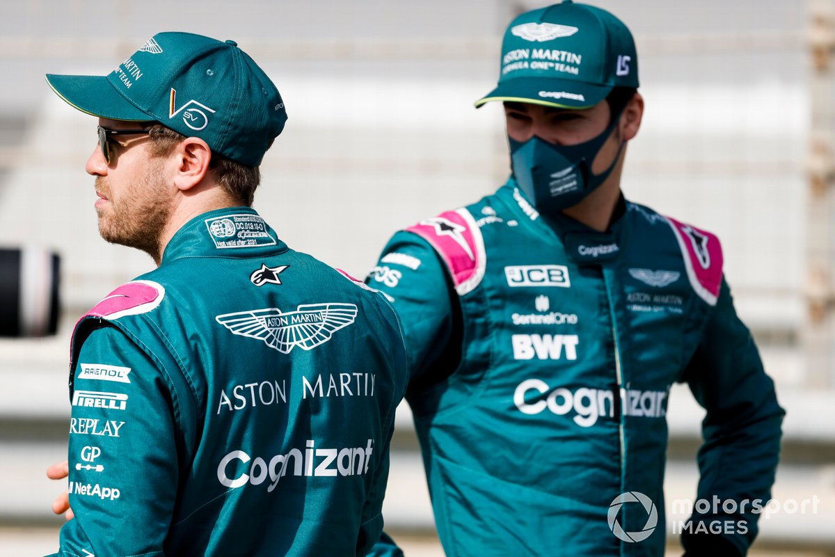 Sebastian Vettel, Aston Martin y Lance Stroll, Aston Martin