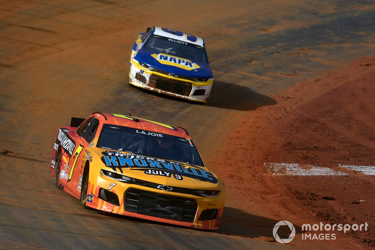Corey LaJoie, Spire Motorsports, Chevrolet Camaro NASCAR Trucks at Knoxville