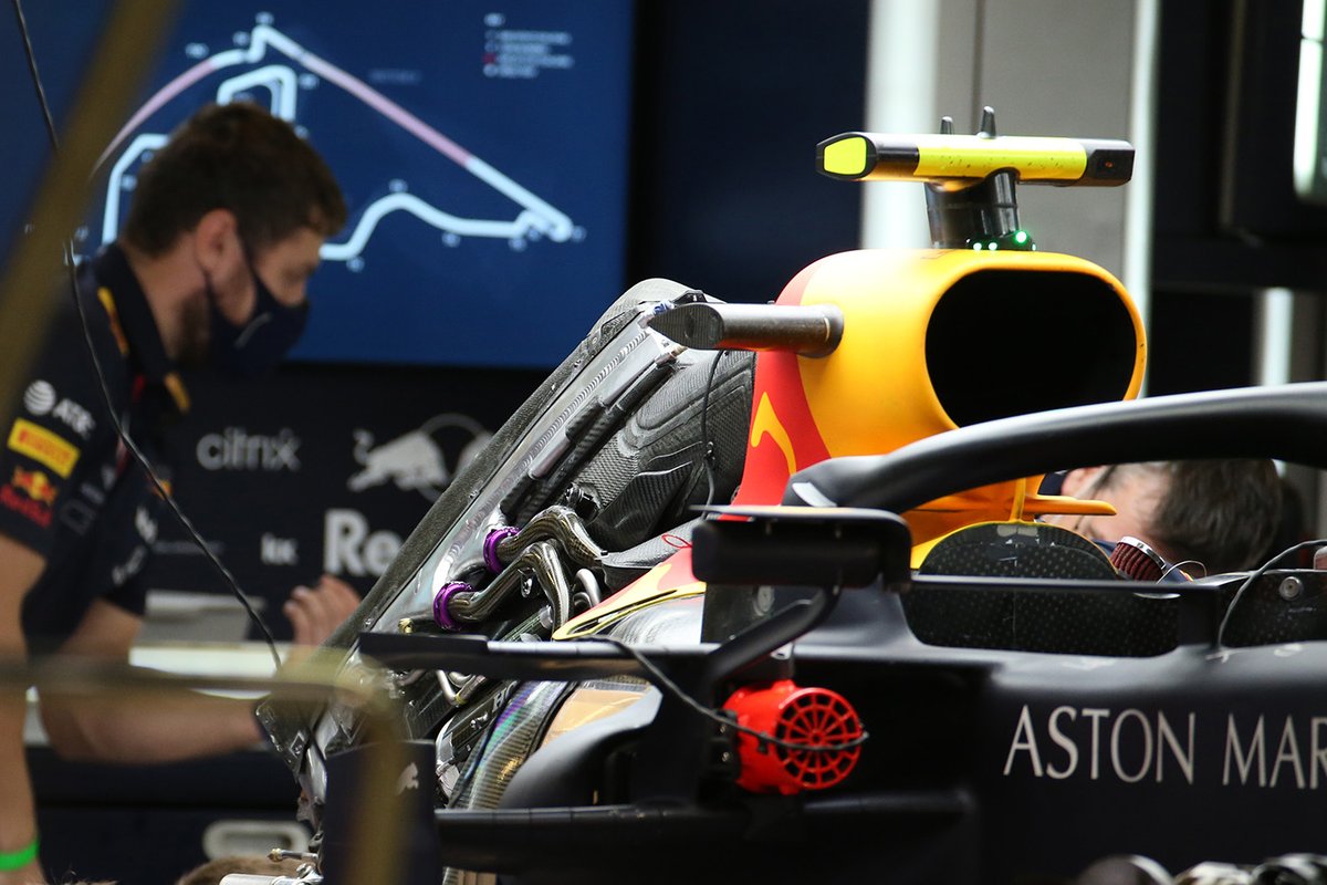 Detalles del Red Bull Racing RB16