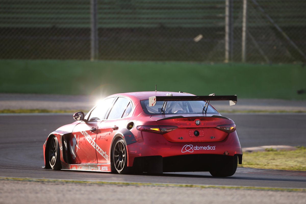 Mario Ferraris, Stefano Coletti, Romeo Ferraris, Alfa Romeo Giulia ETCR