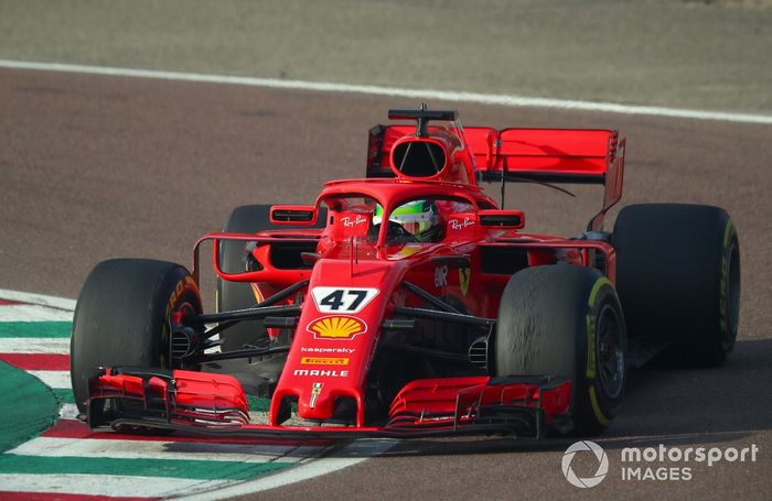 Mick Schumacher, Ferrari SF71H