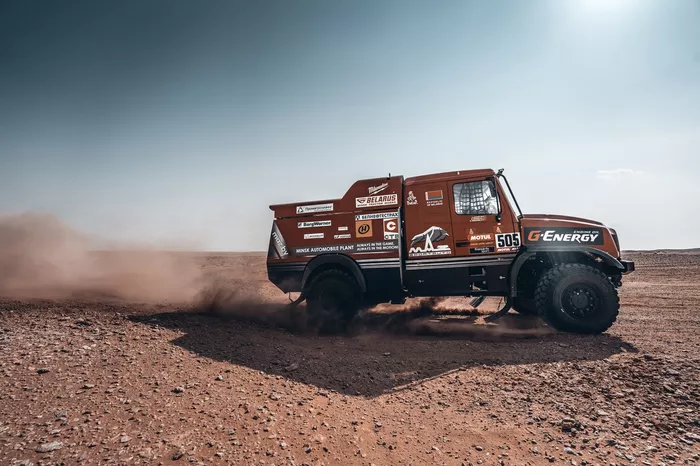 #505 Maz-Sportauto: Aliaksei Vishneuski, Maksim Novikau, Siarhei Sachuk