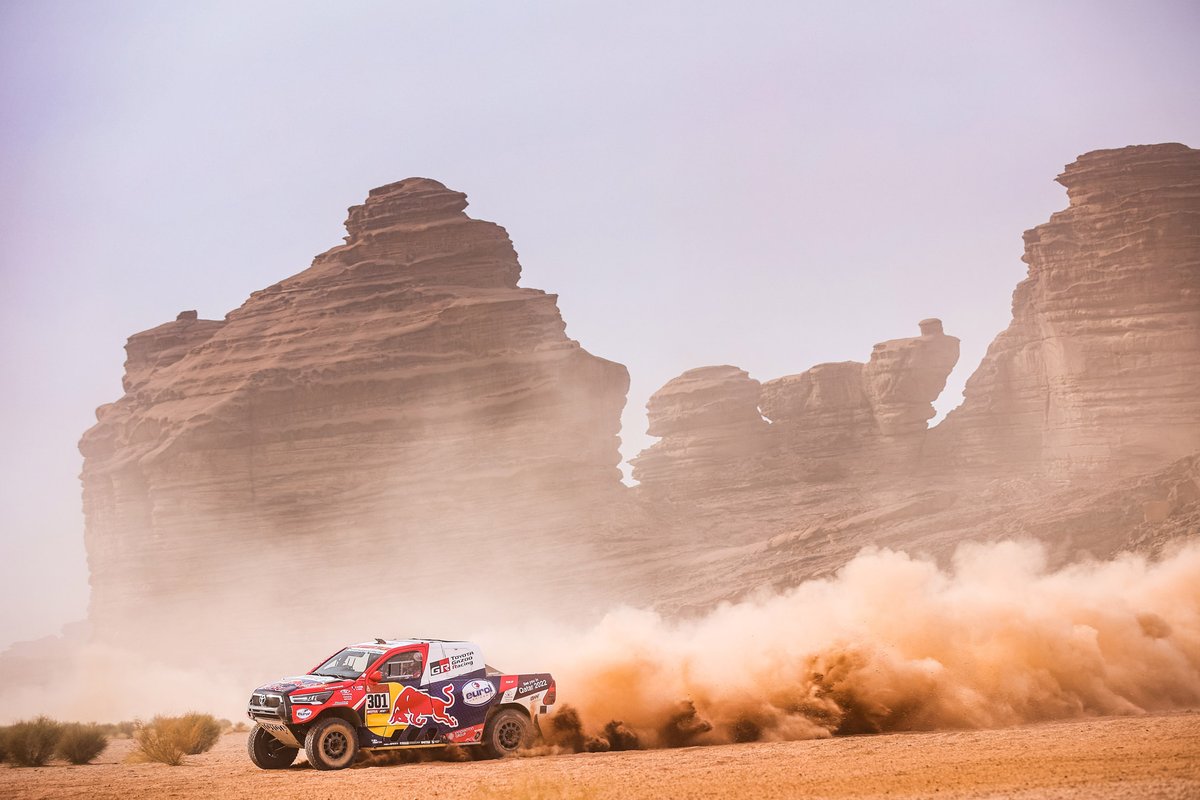 #301 Toyota Gazoo Racing: Nasser Al-Attiyah, Matthieu Baumel