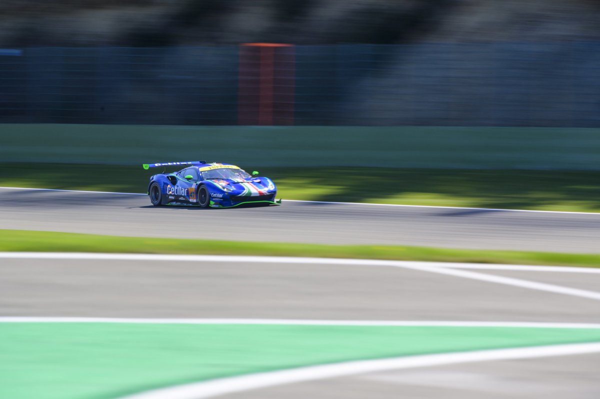 #47 Cetilar Racing Ferrari 488 GTE Evo: Roberto Lacorte, Giorgio Sernagiotto, Antonio Fuoco
