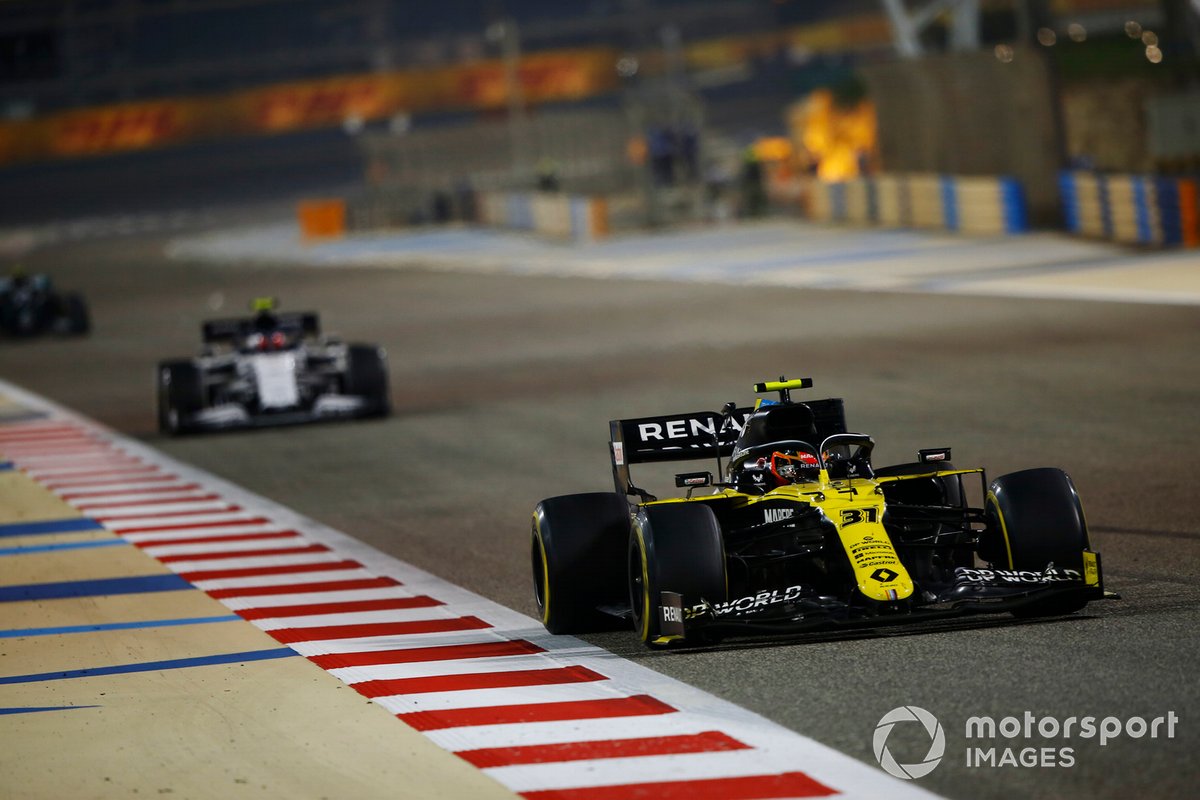 Esteban Ocon, Renault F1 Team R.S.20, Pierre Gasly, AlphaTauri AT01