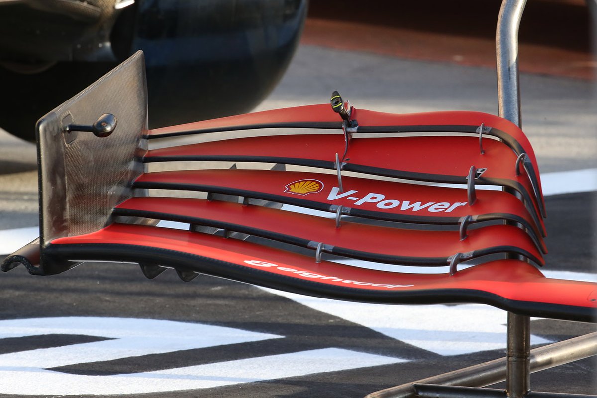 Ferrari SF1000: Frontflügel