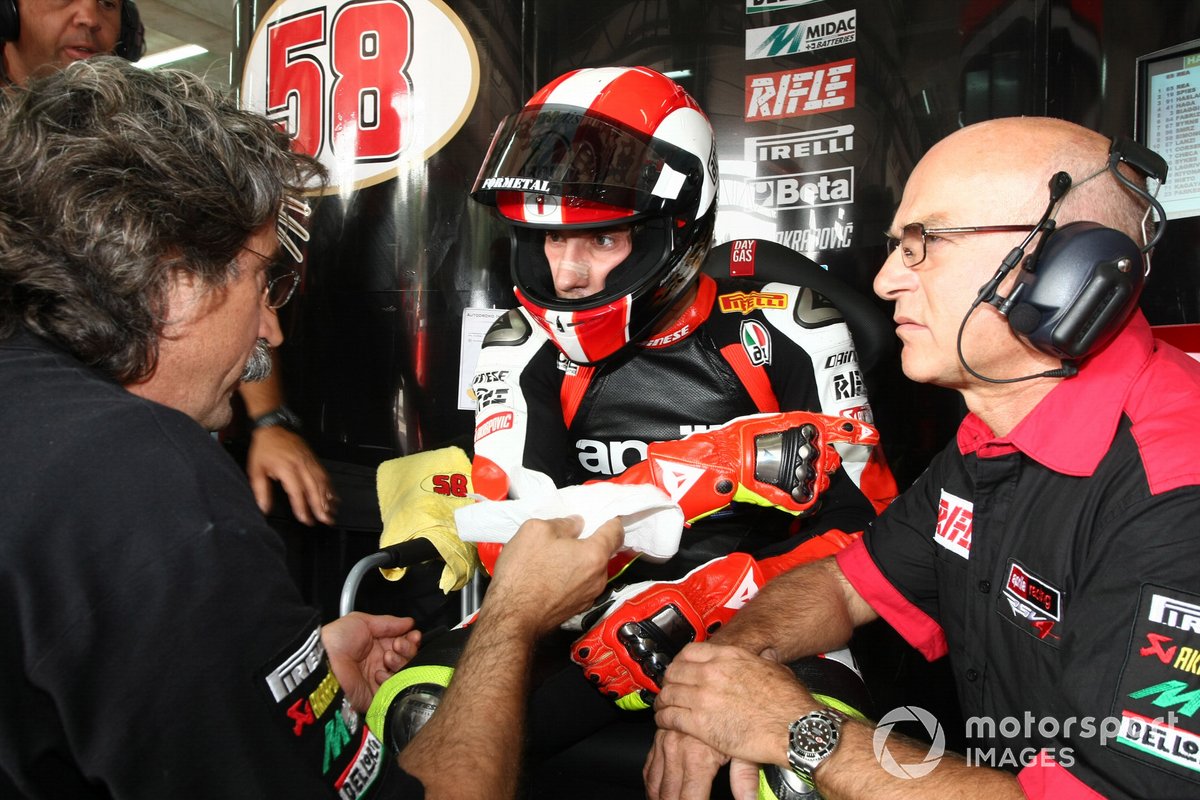 Marco Simoncelli, Aprilia