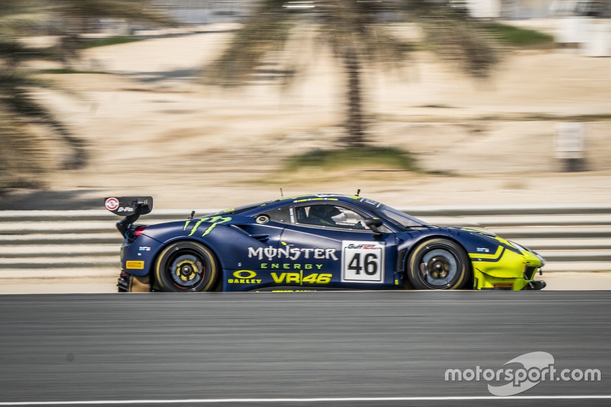 #46 Kessel Racing Monster VR46, Ferrari 488 GT3: Valentino Rossi, Alessio Salucci, Luca Marini