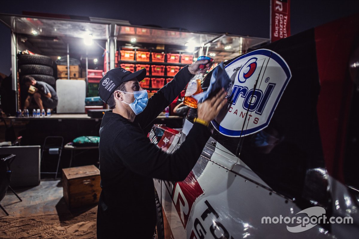 Toyota Gazoo Racing en el vivac