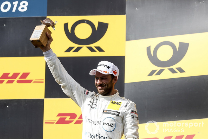 Podio: Tercero, Gary Paffett, Mercedes-AMG Team HWA