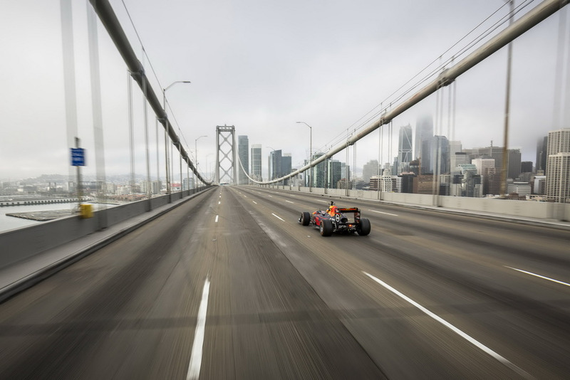 Daniel Ricciardo, Red Bull Racing in San Francisco