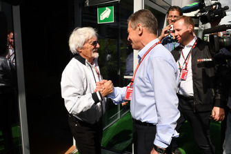 Dmitry Kozak, Deputy Prime Minister of the Russian Federation and Bernie Ecclestone