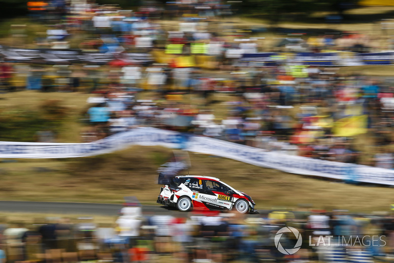 Ott Tanak, Martin Järveoja, Toyota Yaris WRC, Toyota Gazoo Racing