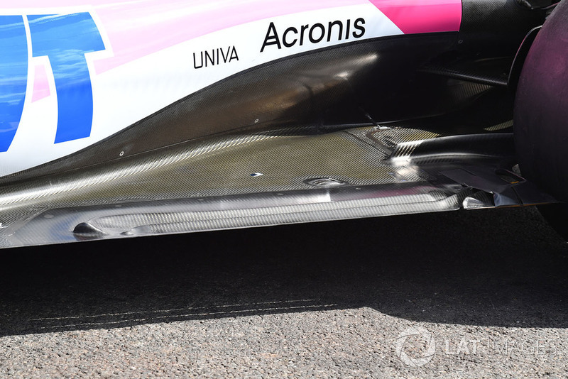 Racing Point Force India F1 Team VJM11 arka taban detay