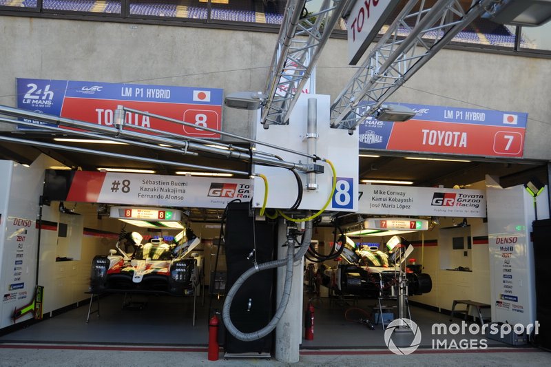 #8 Toyota Gazoo Racing Toyota TS050: Sébastien Buemi, Kazuki Nakajima, Fernando Alonso