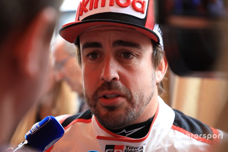 #8 Toyota Gazoo Racing Toyota TS050: Fernando Alonso
