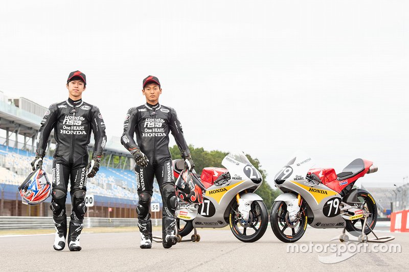 Toba Kaito and Ai Ogura, Honda Team Asia