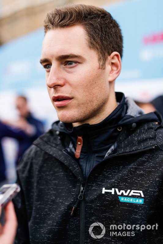 Stoffel Vandoorne, HWA Racelab, parla con la stampa